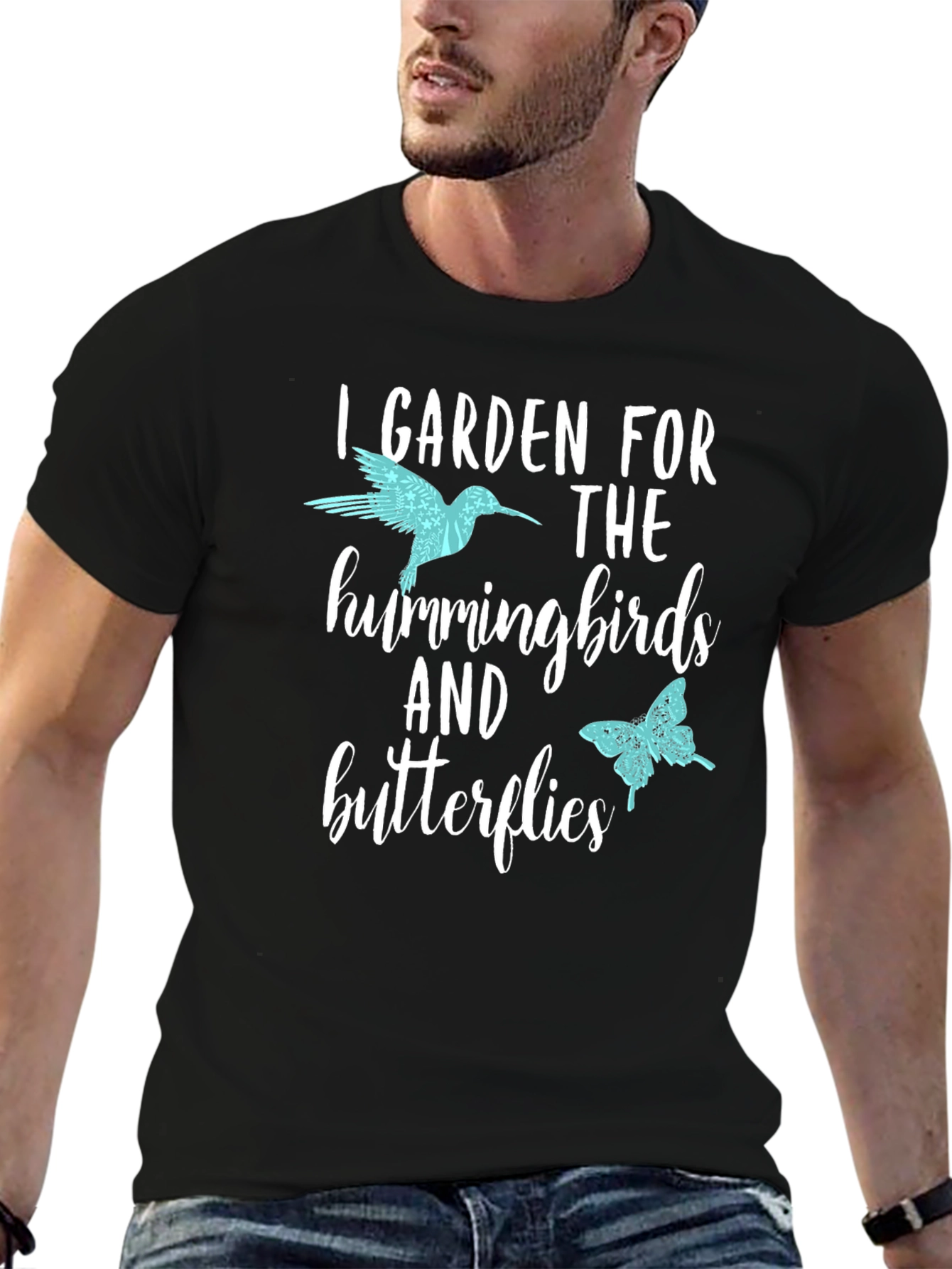 I Garden for Hummingbirds & Butterflies T-Shirt