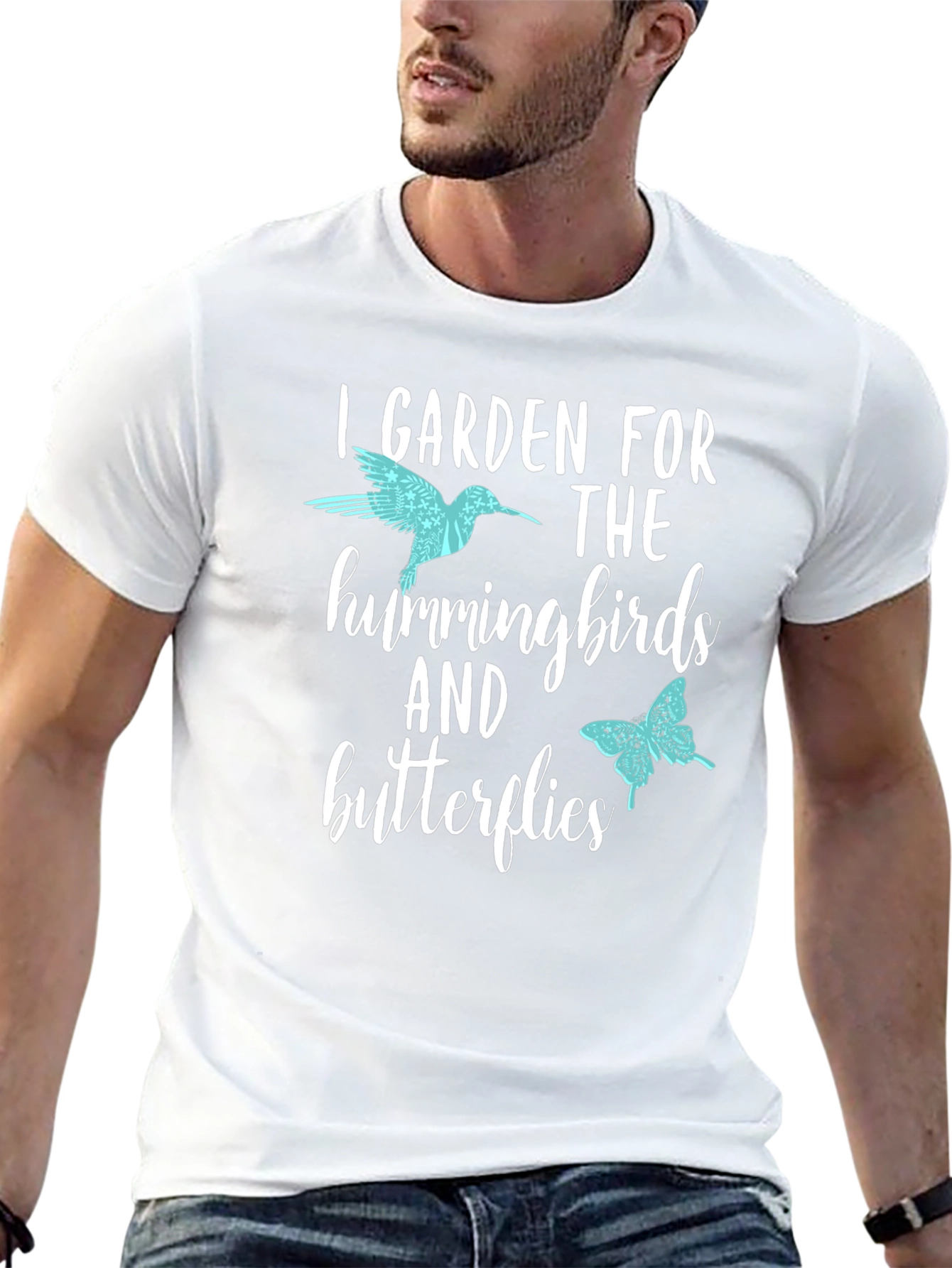 I Garden for Hummingbirds & Butterflies T-Shirt