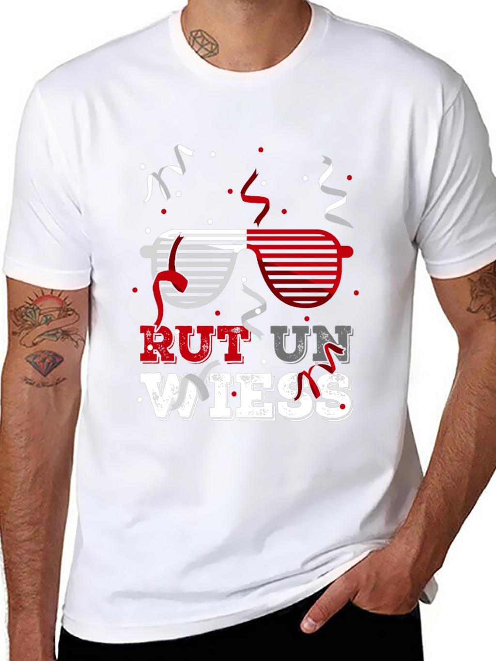 Rut un Wiess T-Shirt - Cologne Carnival Tee