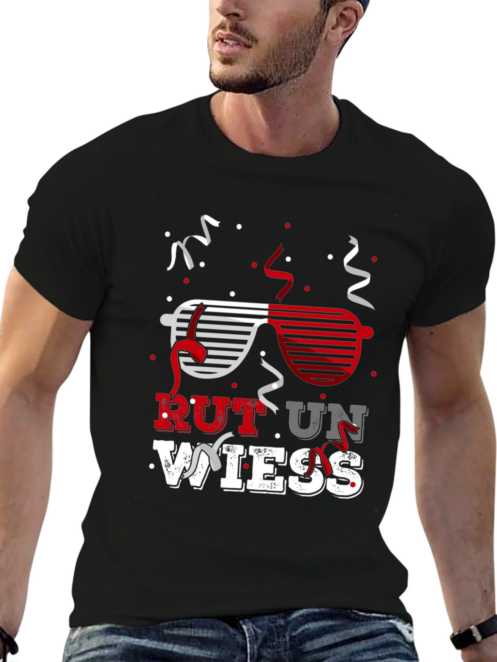 Rut un Wiess T-Shirt - Cologne Carnival Tee