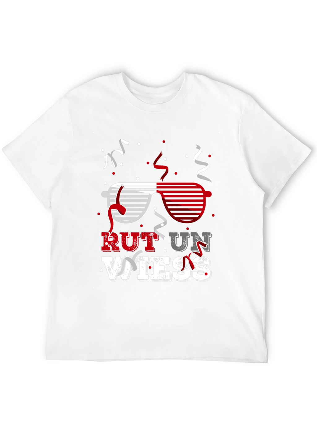 Rut un Wiess T-Shirt - Cologne Carnival Tee