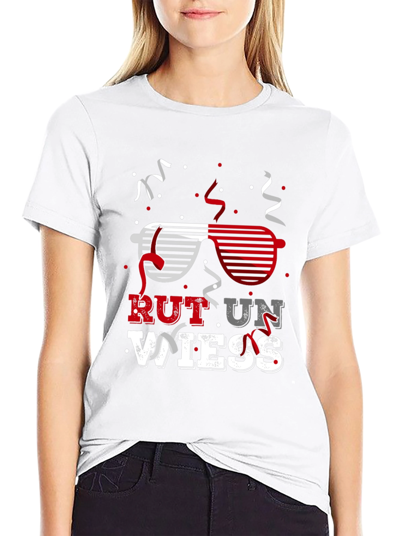 Rut un Wiess T-Shirt - Cologne Carnival Tee