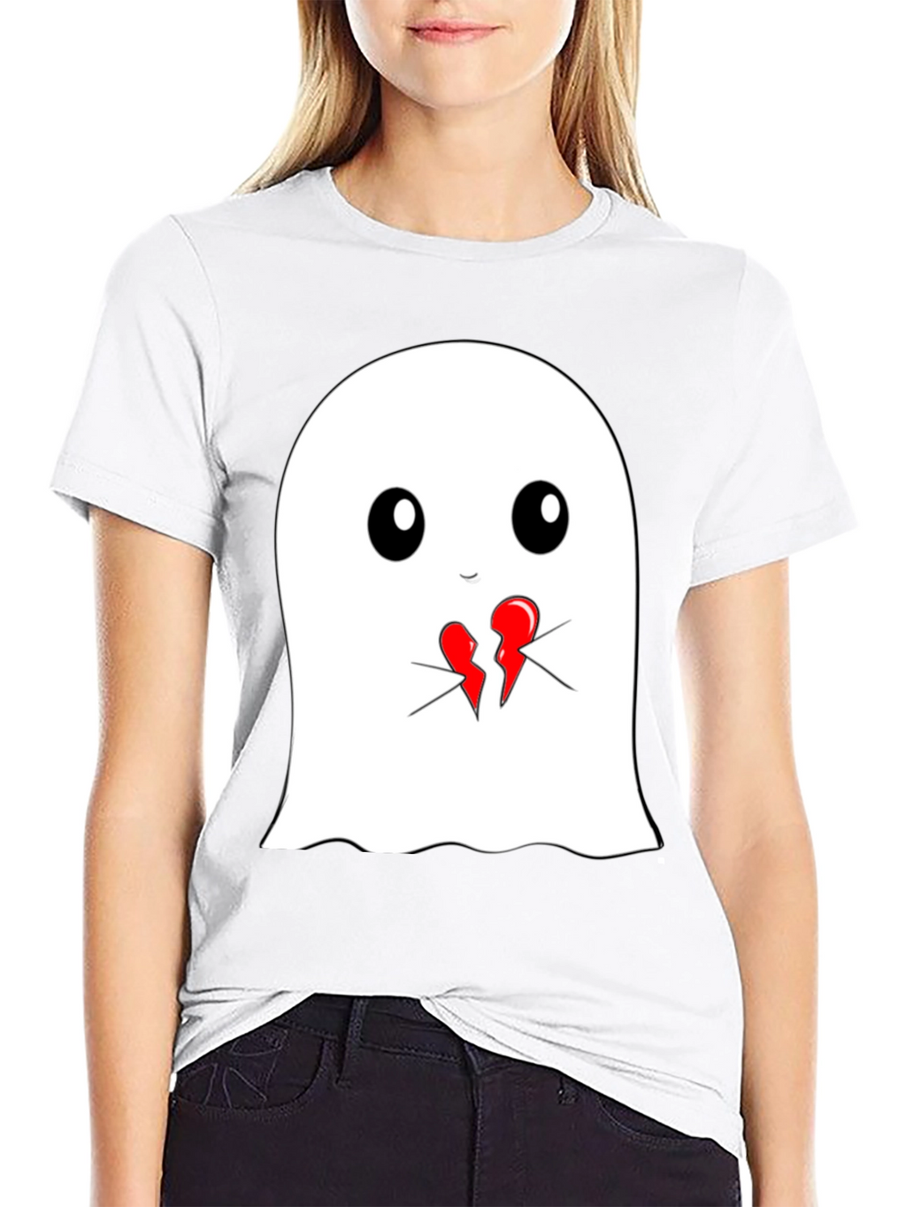 Ghost Heartbreak Graphic Tee - Soft Cotton T-Shirt