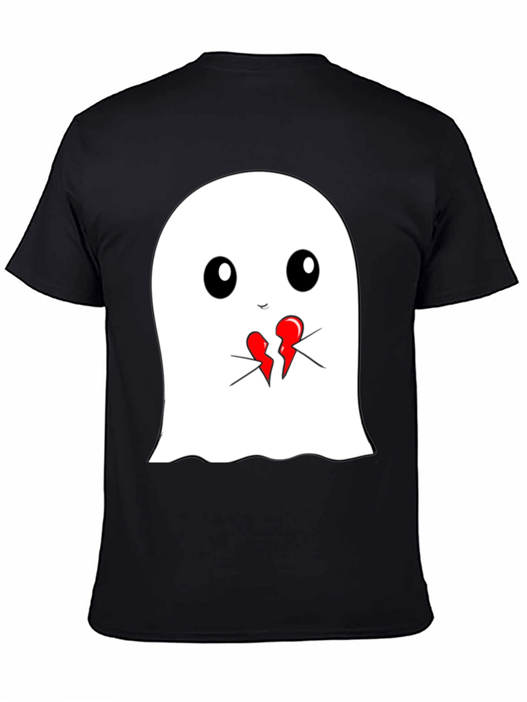 Ghost Heartbreak Graphic Tee - Soft Cotton T-Shirt