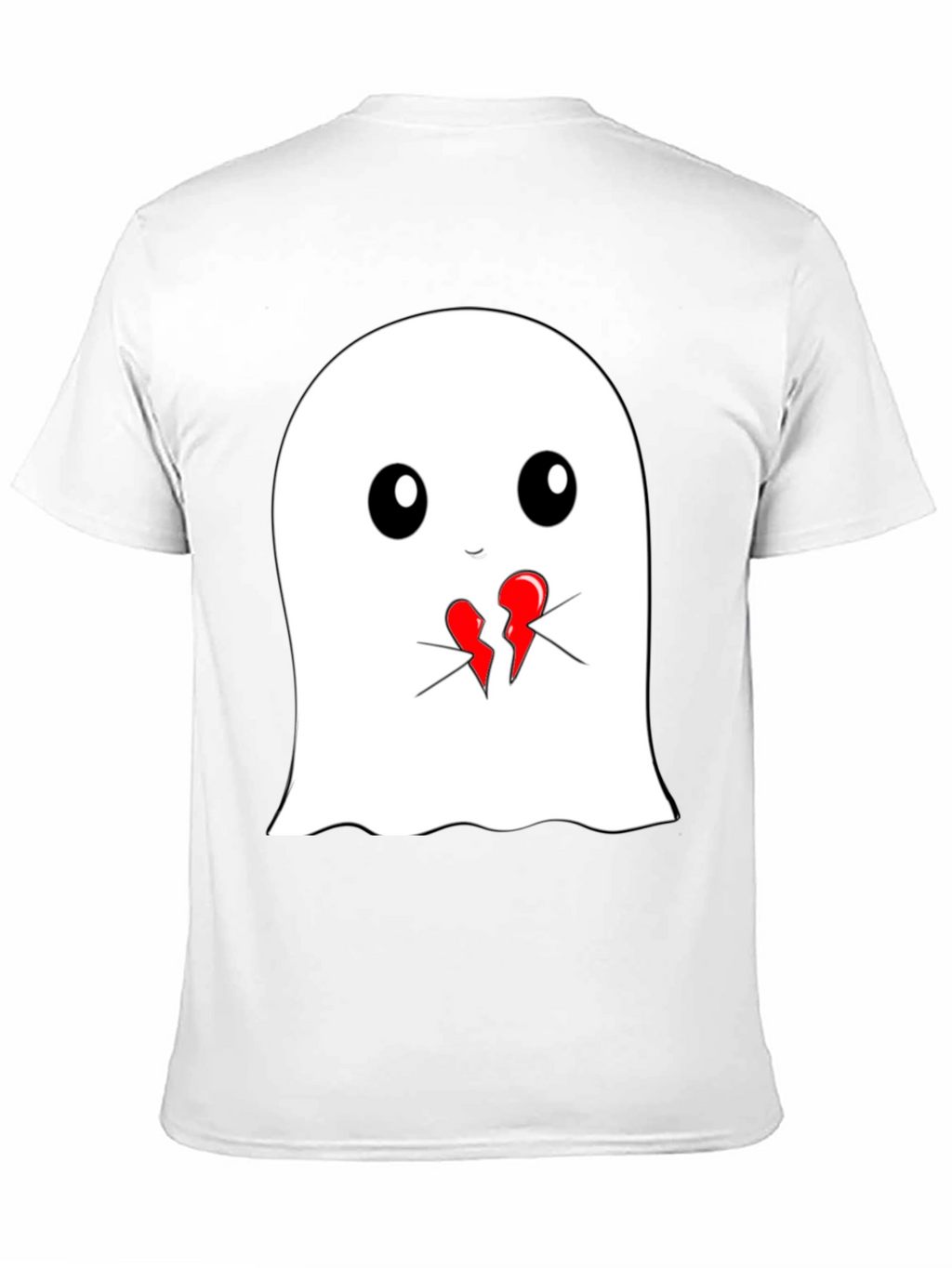 Ghost Heartbreak Graphic Tee - Soft Cotton T-Shirt