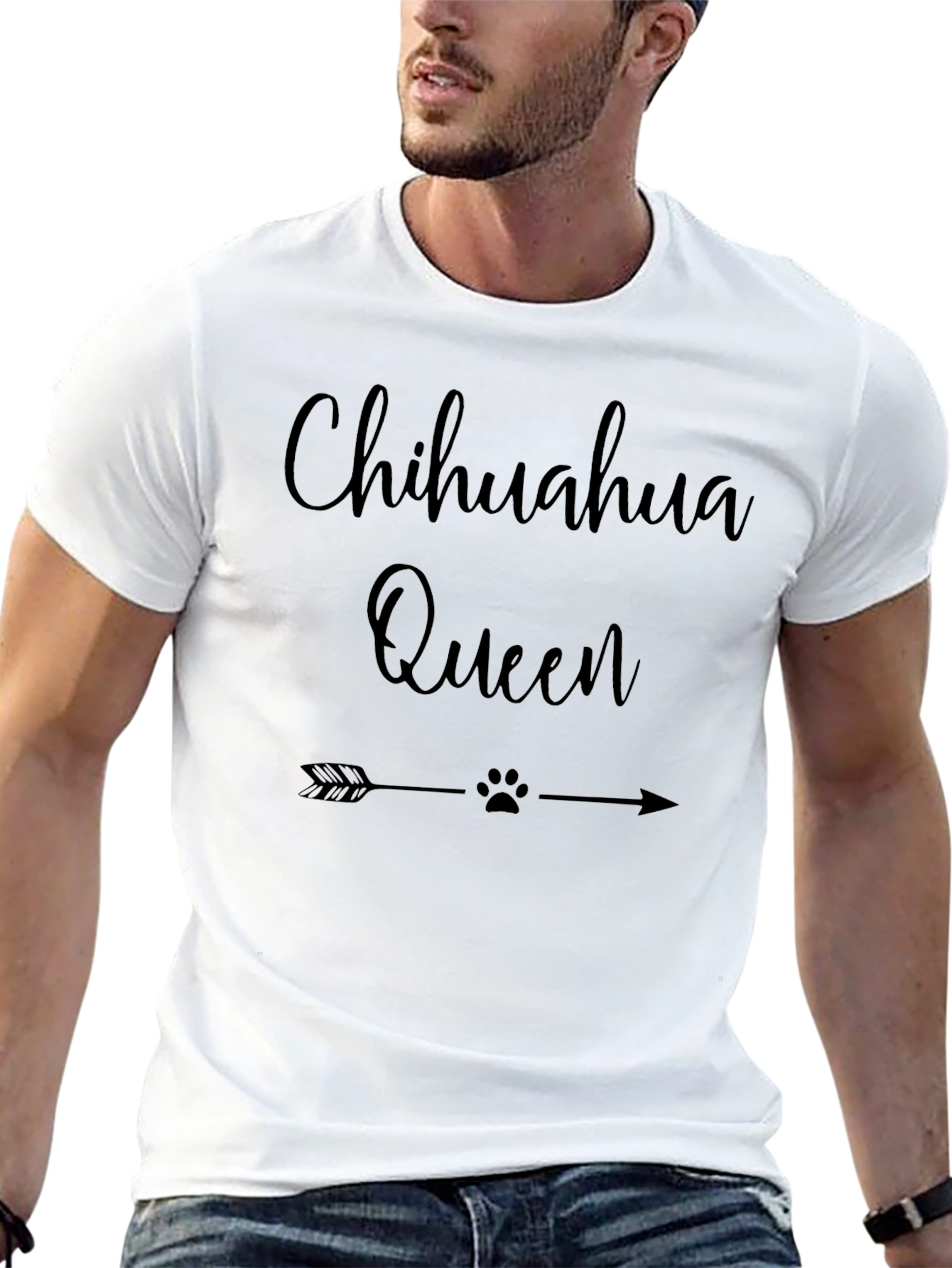 Chihuahua Queen Graphic T-Shirt