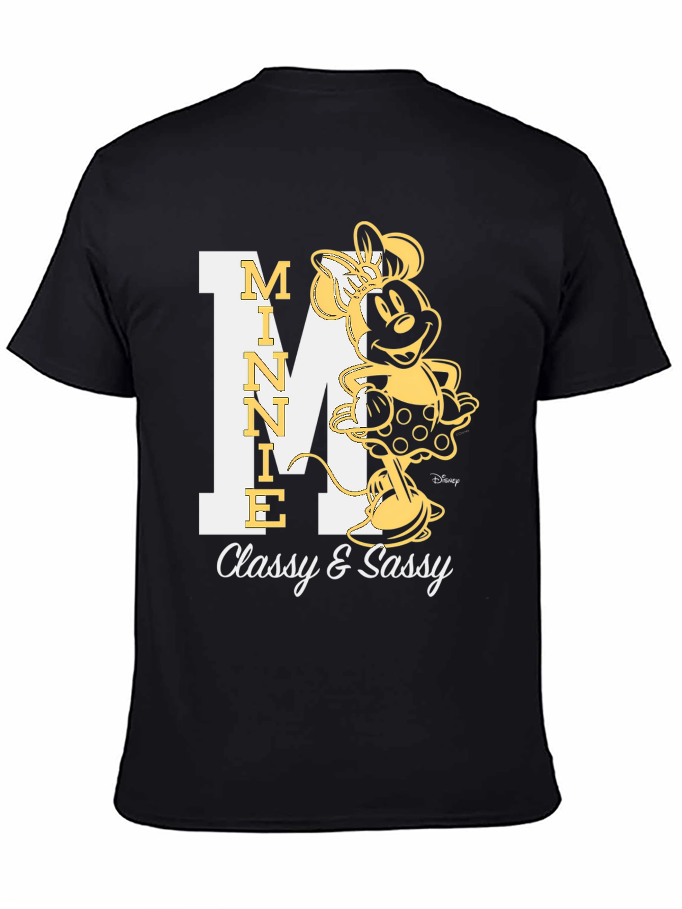 Minnie Mouse Classy & Sassy Black T-Shirt