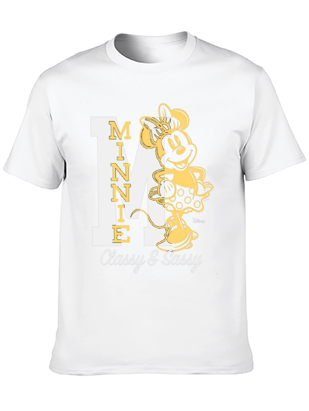 Minnie Mouse Classy & Sassy Black T-Shirt