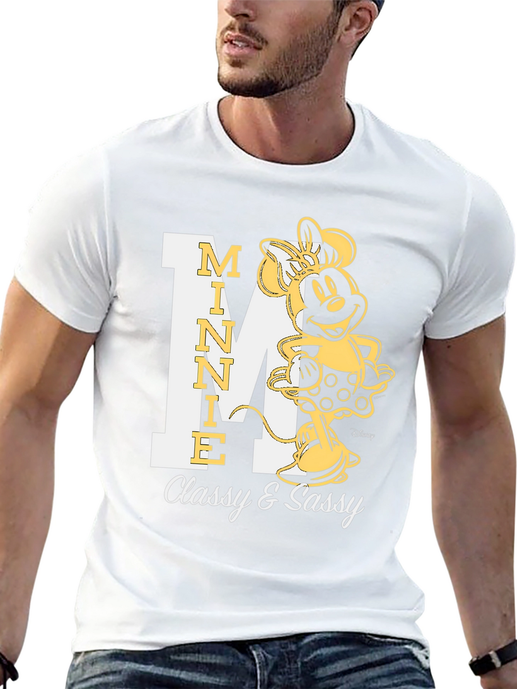 Minnie Mouse Classy & Sassy Black T-Shirt