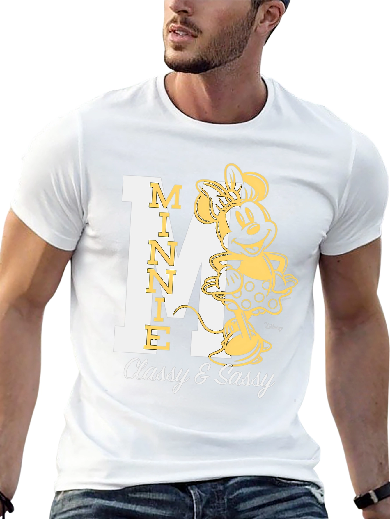 Minnie Mouse Classy & Sassy Black T-Shirt