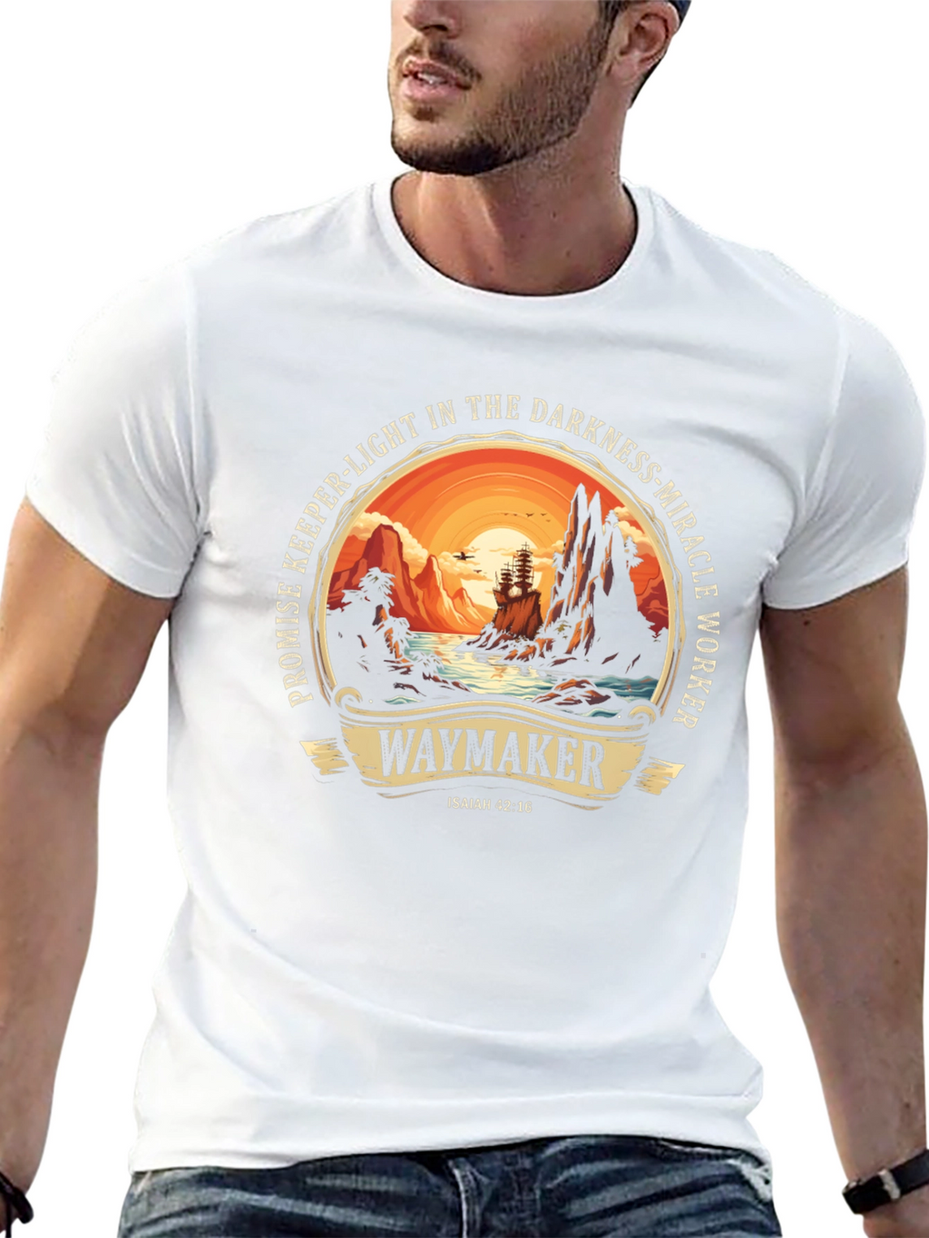 Waymaker Christian Graphic T-Shirt