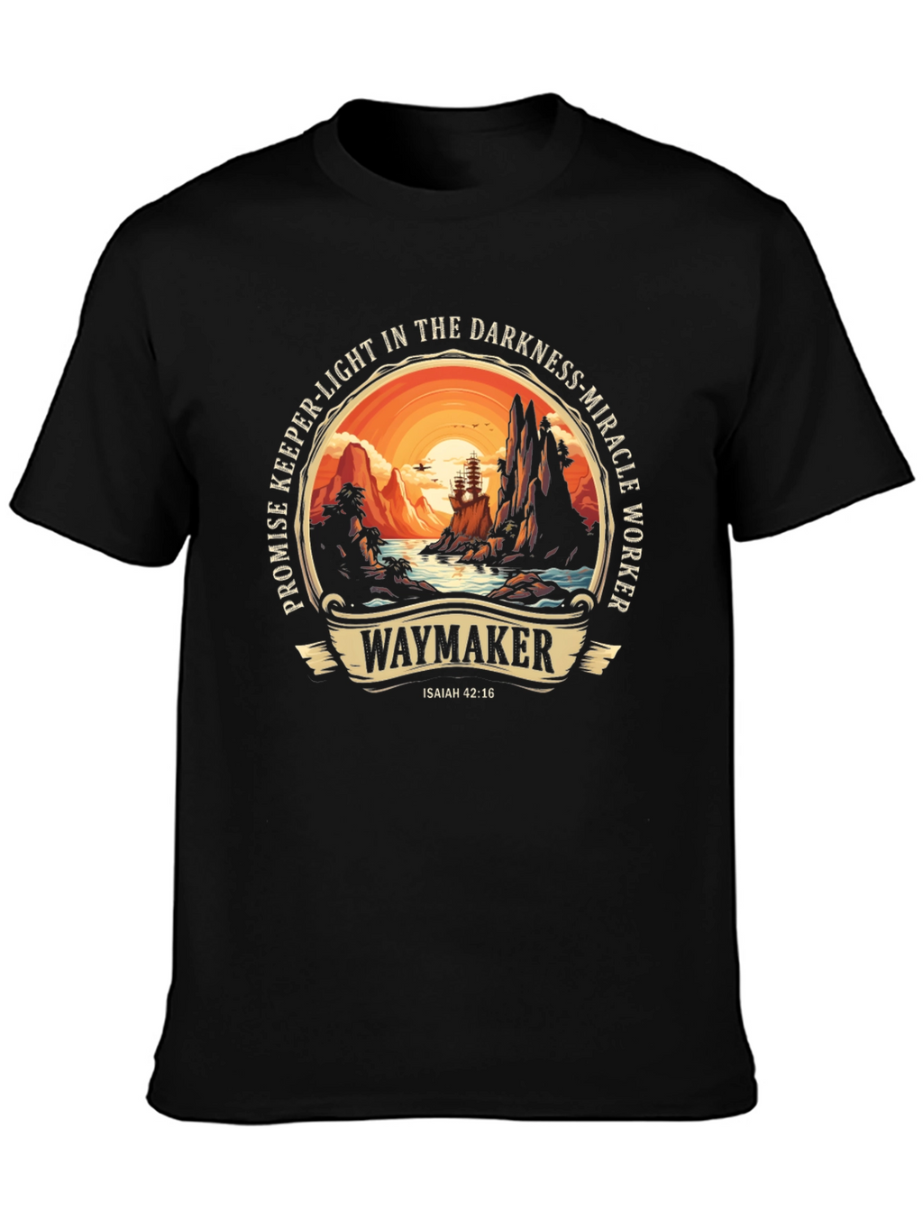 Waymaker Christian Graphic T-Shirt