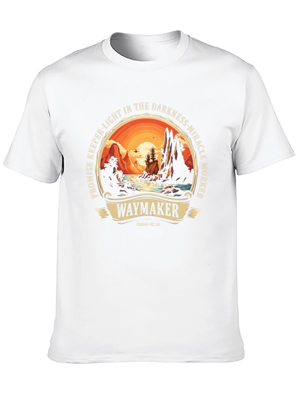 Waymaker Christian Graphic T-Shirt