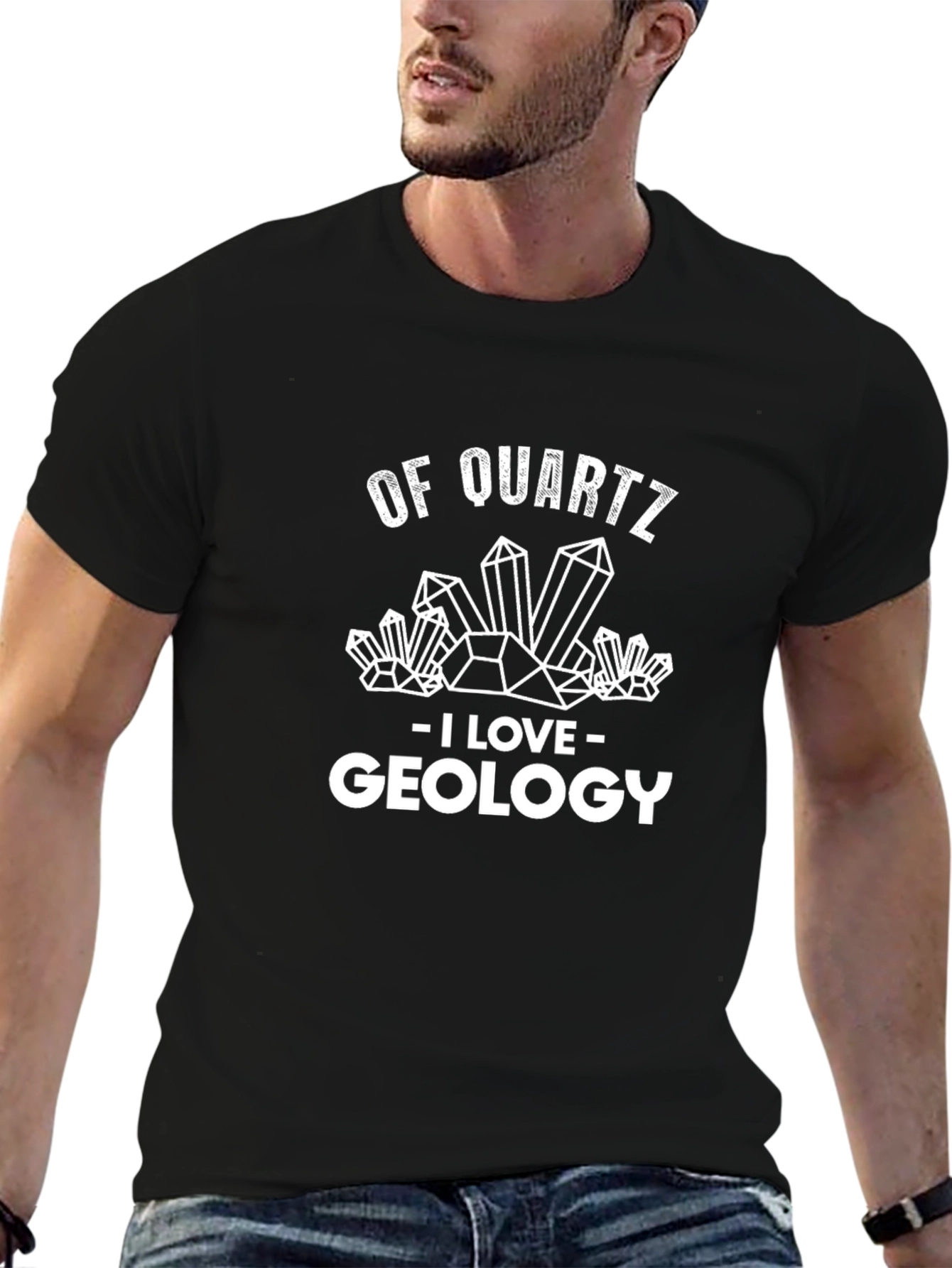 Of Quartz I Love Geology T-Shirt
