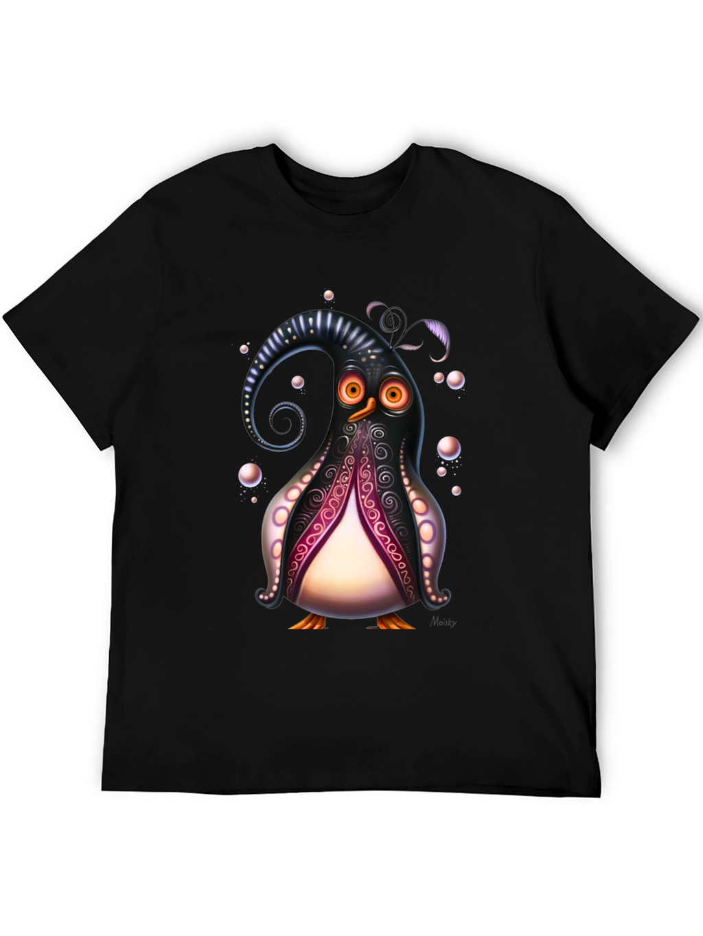 Whimsical Penguin Graphic T-Shirt - Unique Design