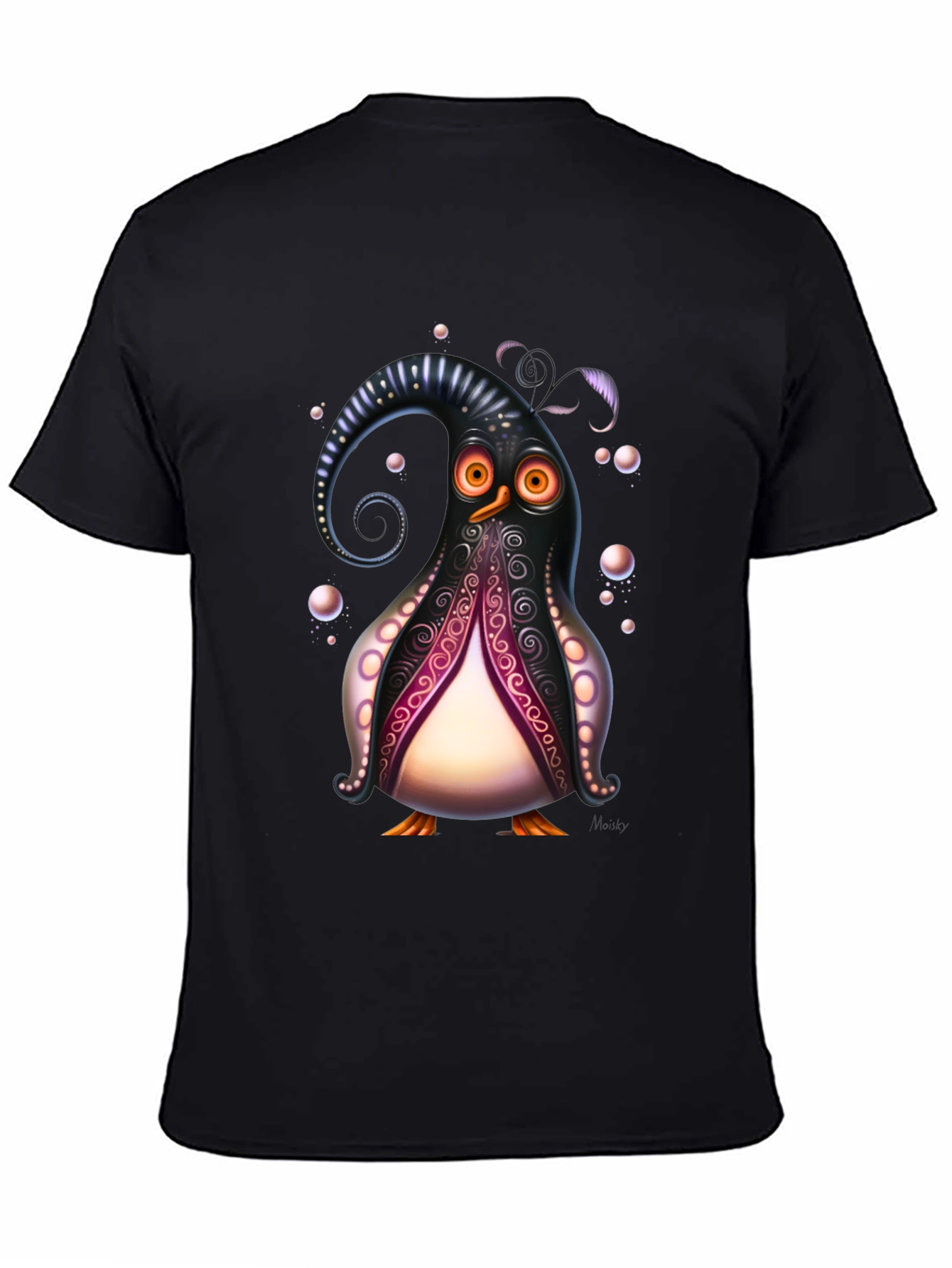 Whimsical Penguin Graphic T-Shirt - Unique Design