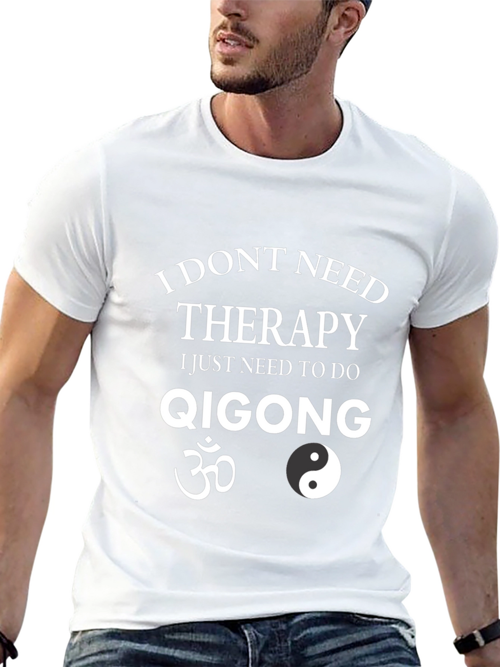 Qigong Therapy T-Shirt -  Meditation & Wellness