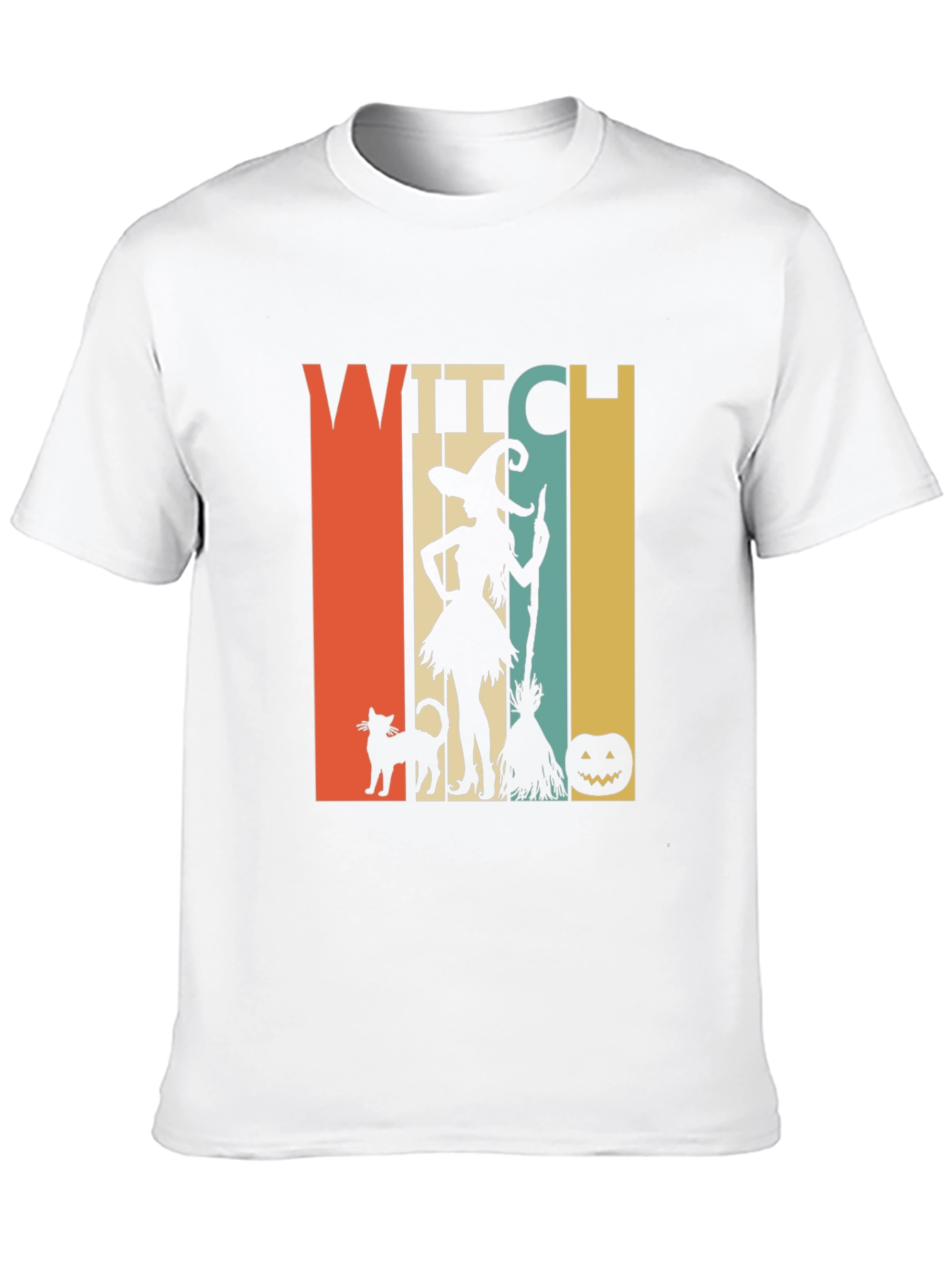 Witch Halloween T-Shirt - Retro Style Tee