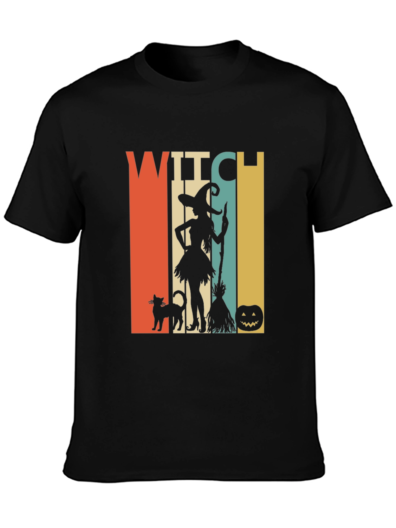 Witch Halloween T-Shirt - Retro Style Tee