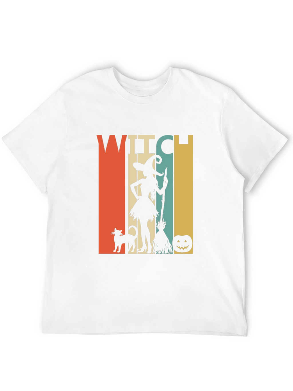 Witch Halloween T-Shirt - Retro Style Tee