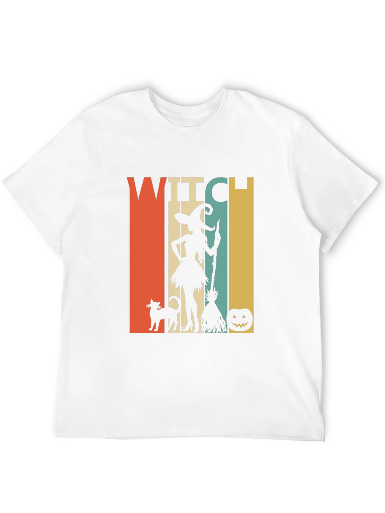 Witch Halloween T-Shirt - Retro Style Tee