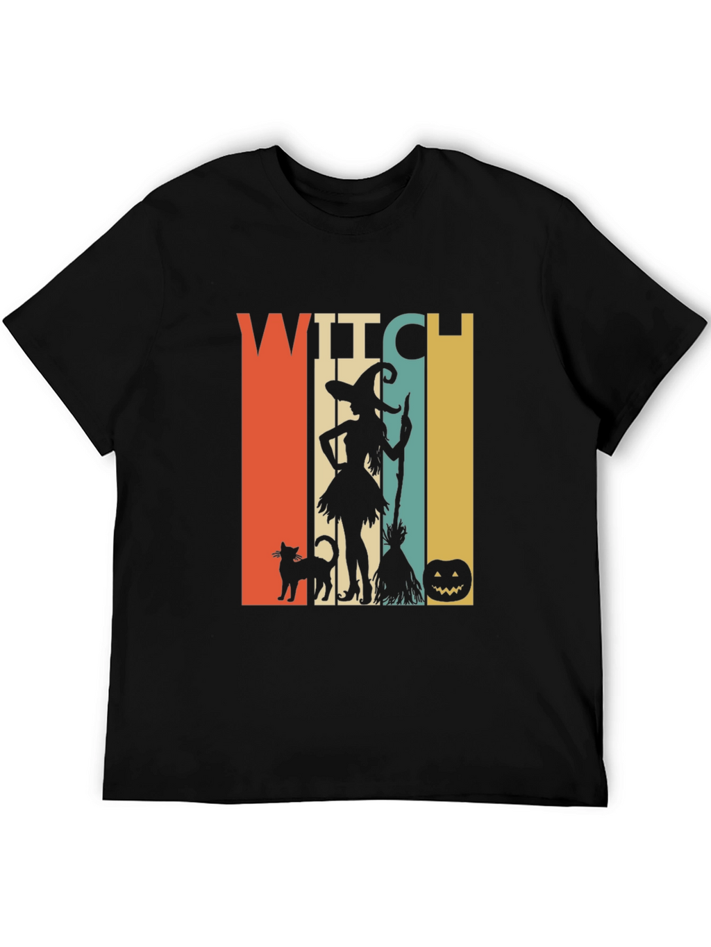 Witch Halloween T-Shirt - Retro Style Tee