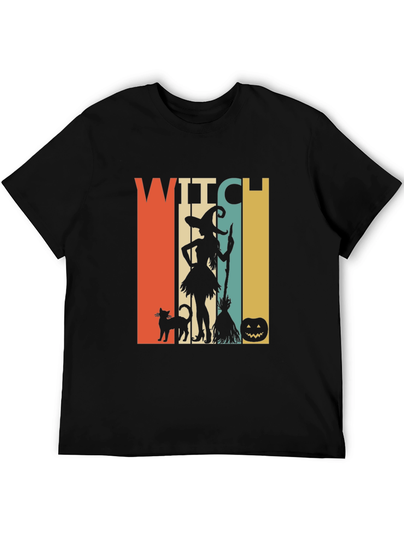 Witch Halloween T-Shirt - Retro Style Tee