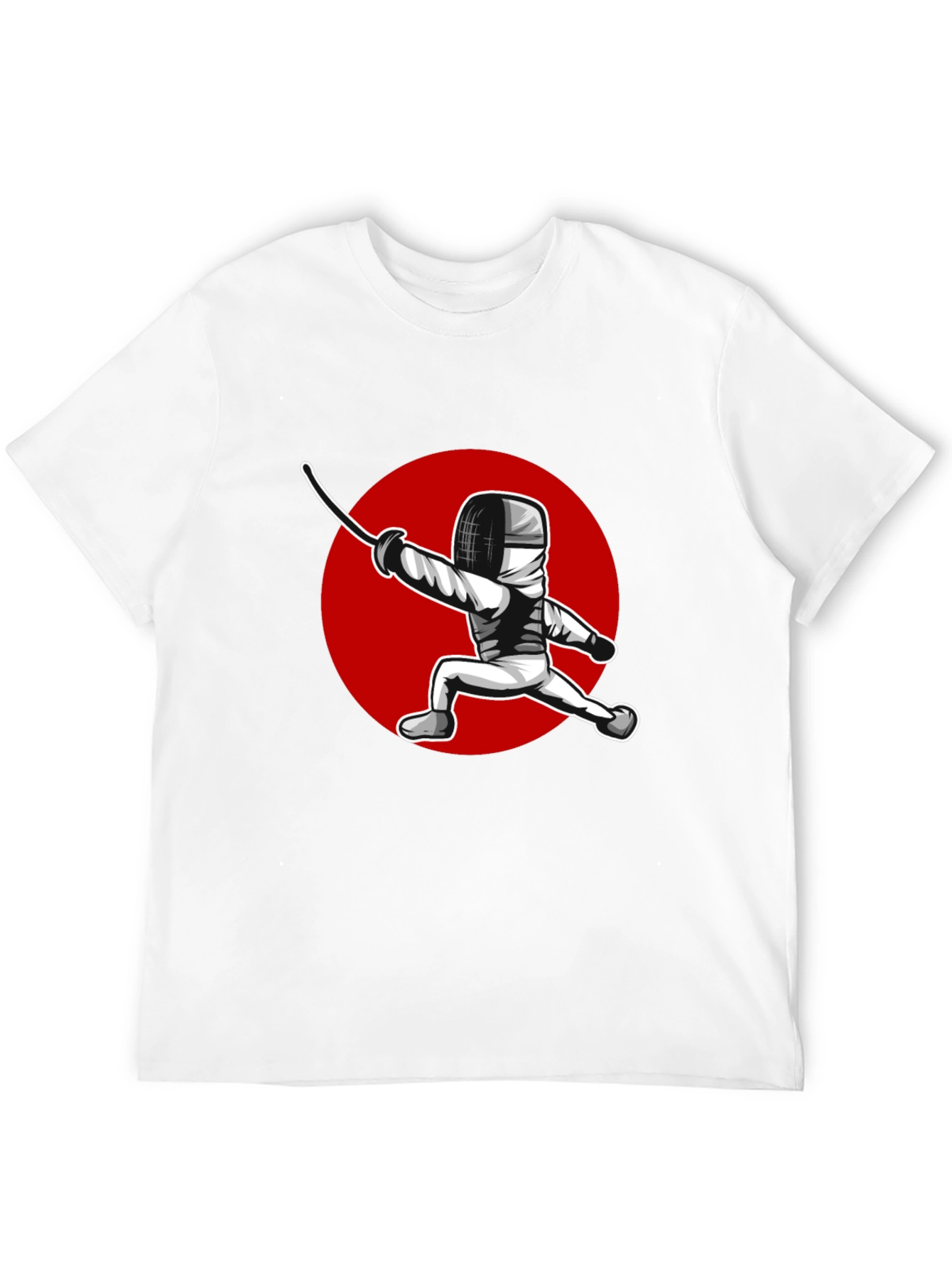 Fencing Sport Graphic T-Shirt
