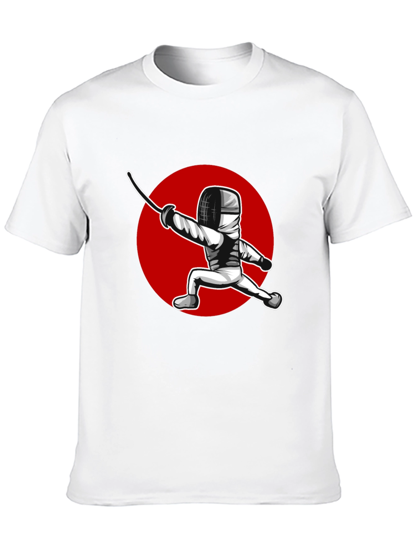 Fencing Sport Graphic T-Shirt