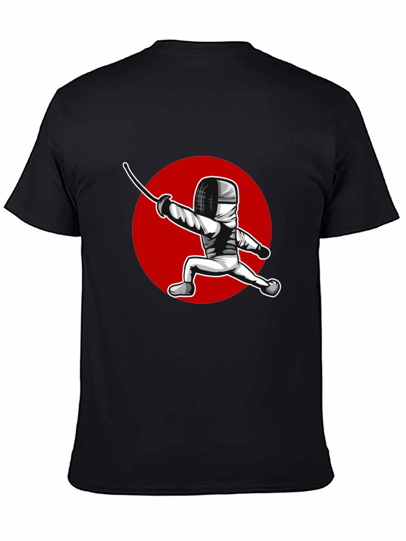 Fencing Sport Graphic T-Shirt