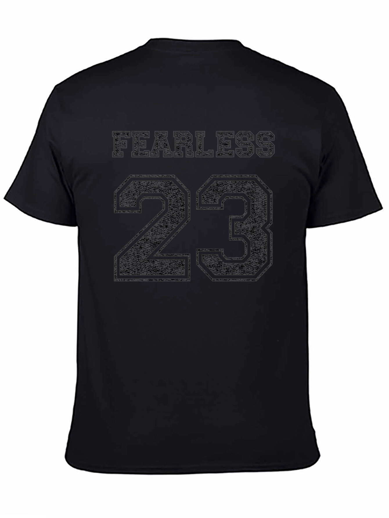 Fearless 23 Graphic T-Shirt - Black