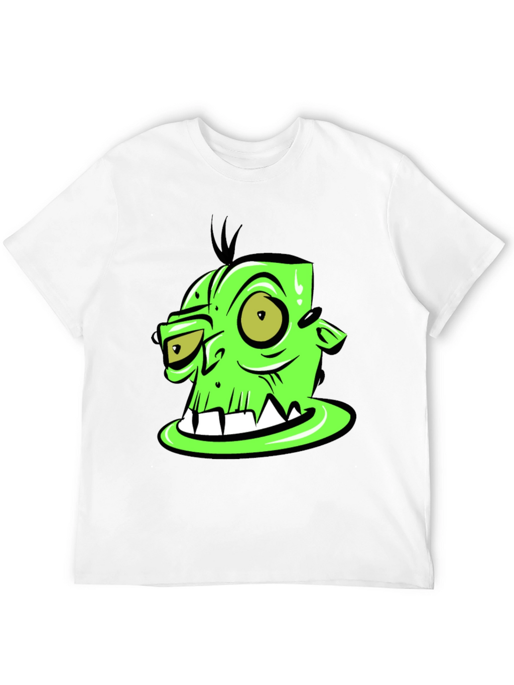 Green Monster Graphic Tee -  Unique Design
