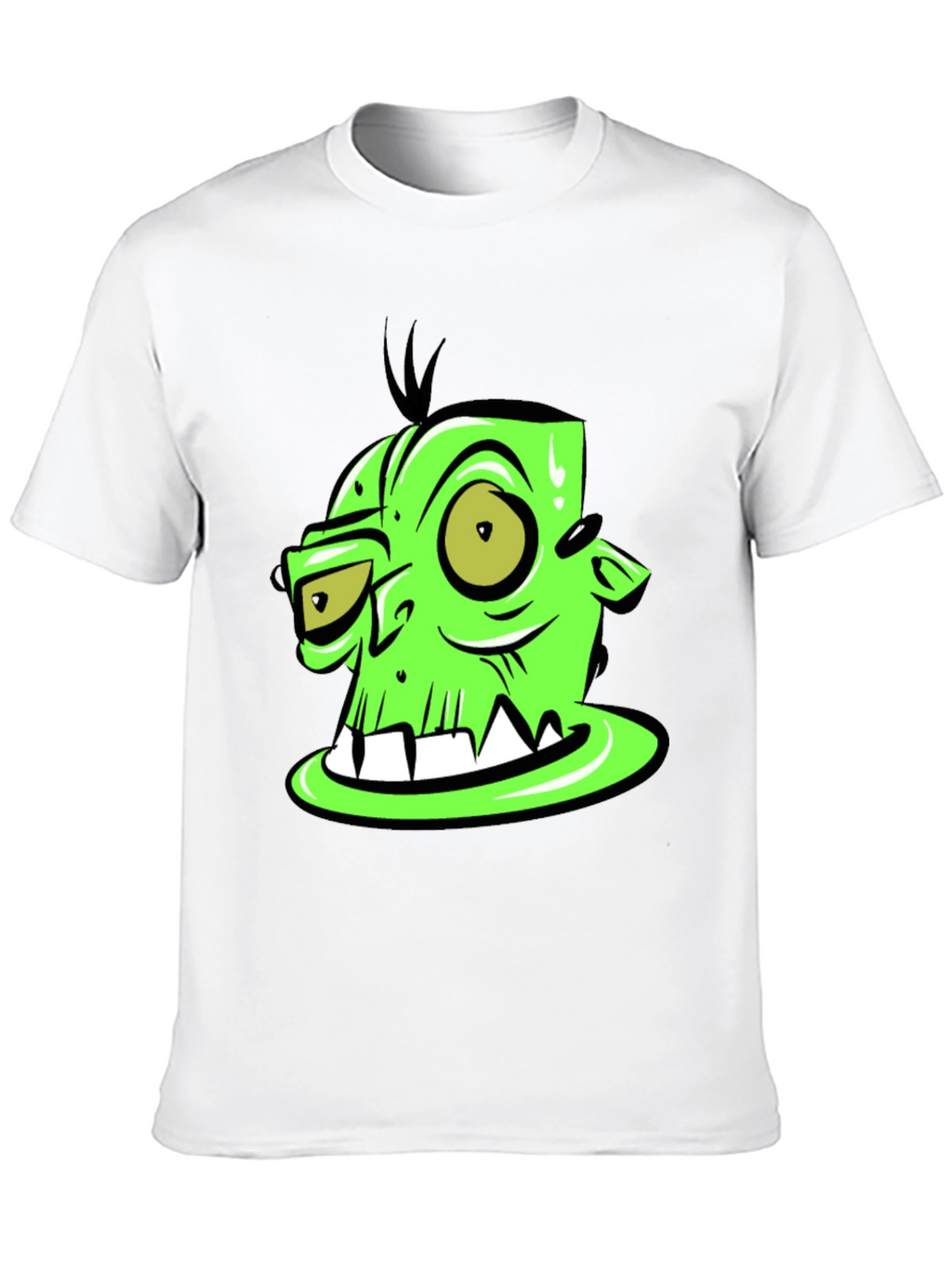 Green Monster Graphic Tee -  Unique Design