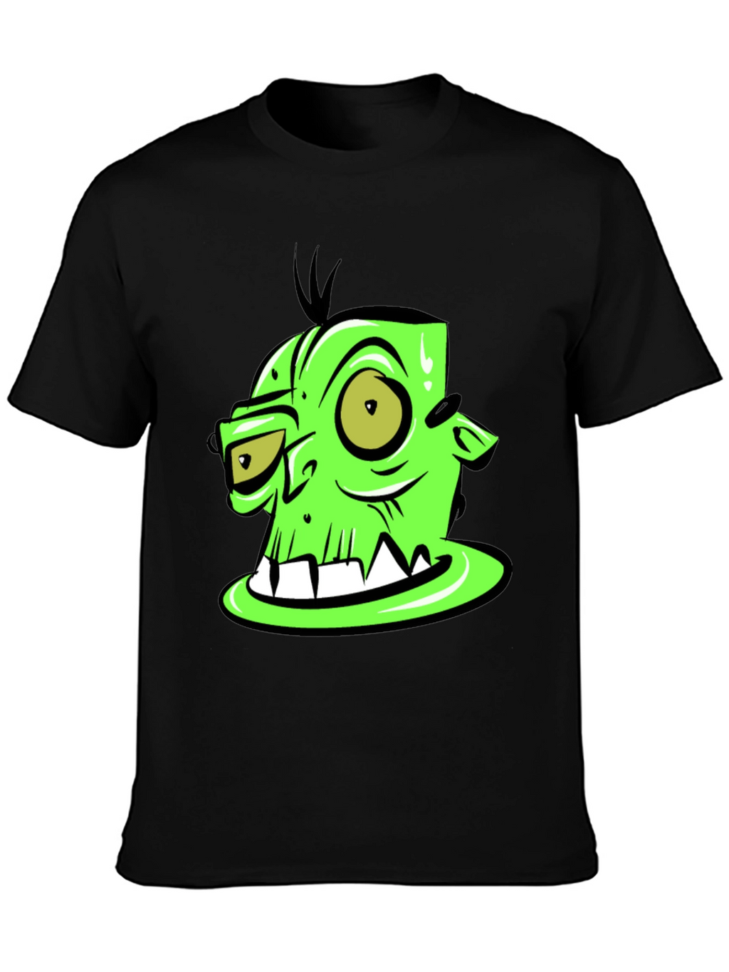 Green Monster Graphic Tee -  Unique Design