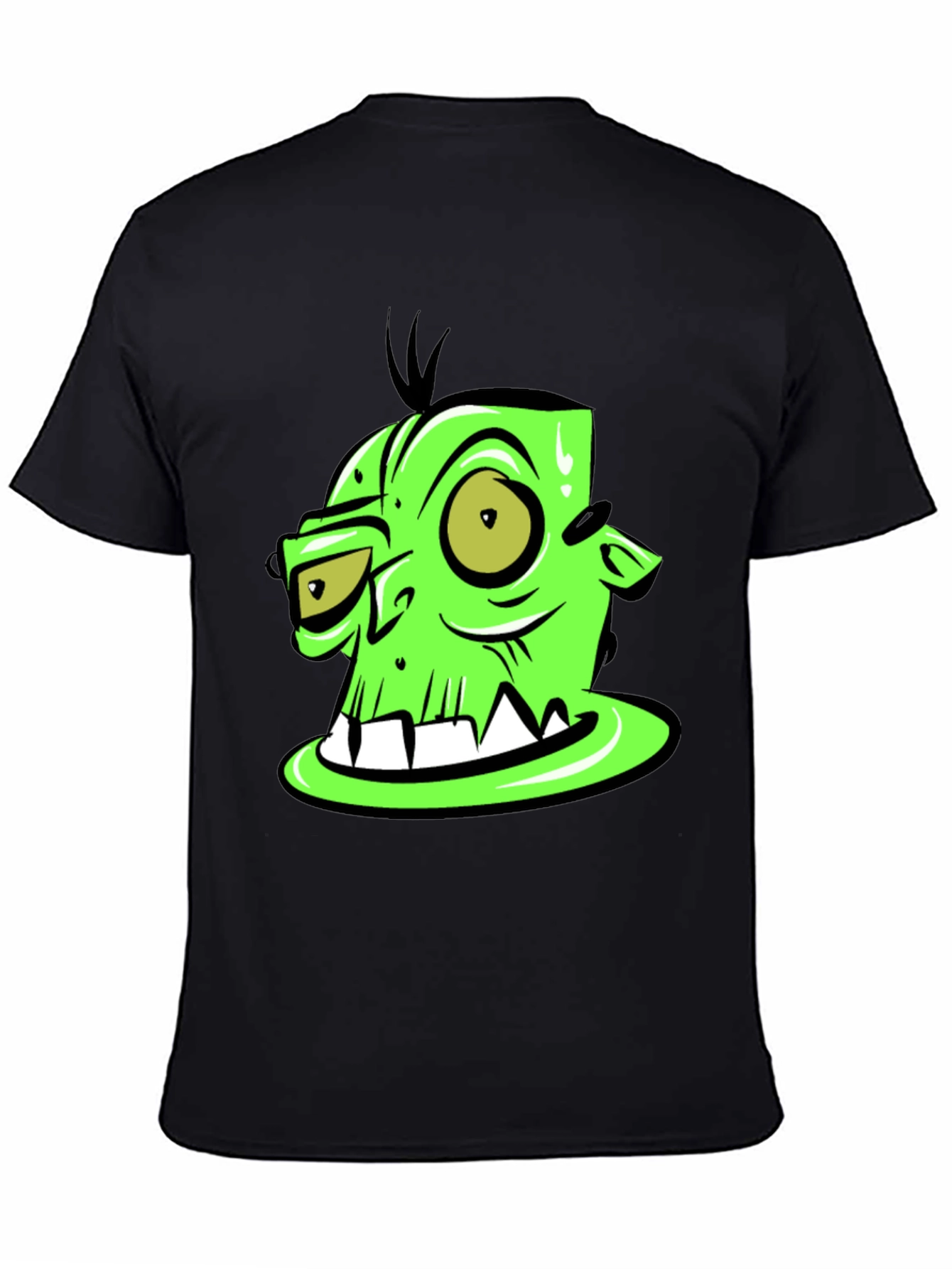 Green Monster Graphic Tee -  Unique Design