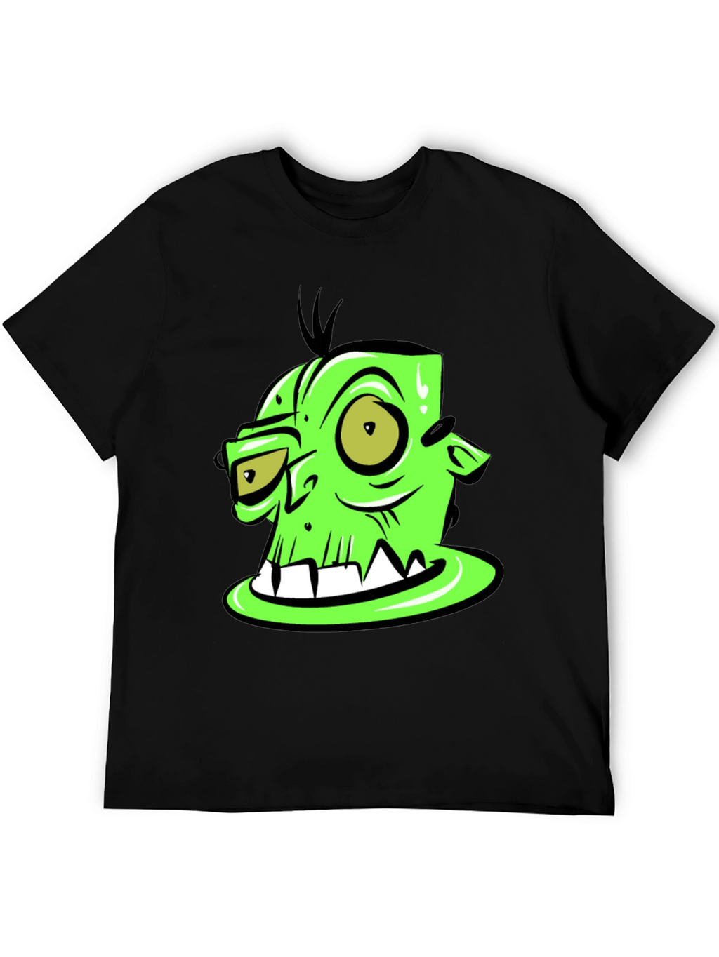 Green Monster Graphic Tee -  Unique Design
