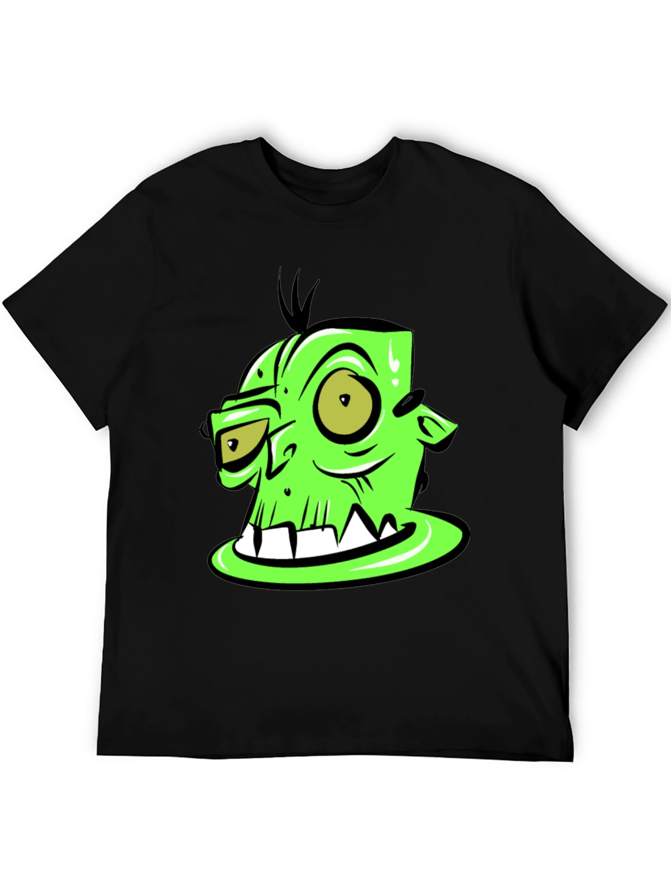 Green Monster Graphic Tee -  Unique Design