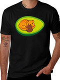 Avocato Funny Cat Avocado T-Shirt