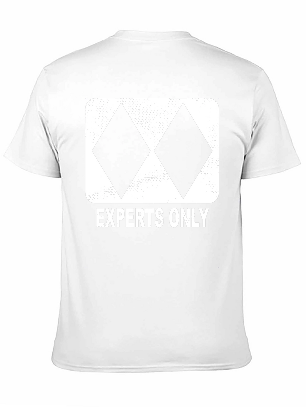 Experts Only Double Black Diamond Ski T-Shirt