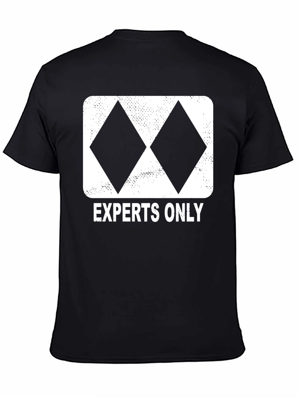 Experts Only Double Black Diamond Ski T-Shirt