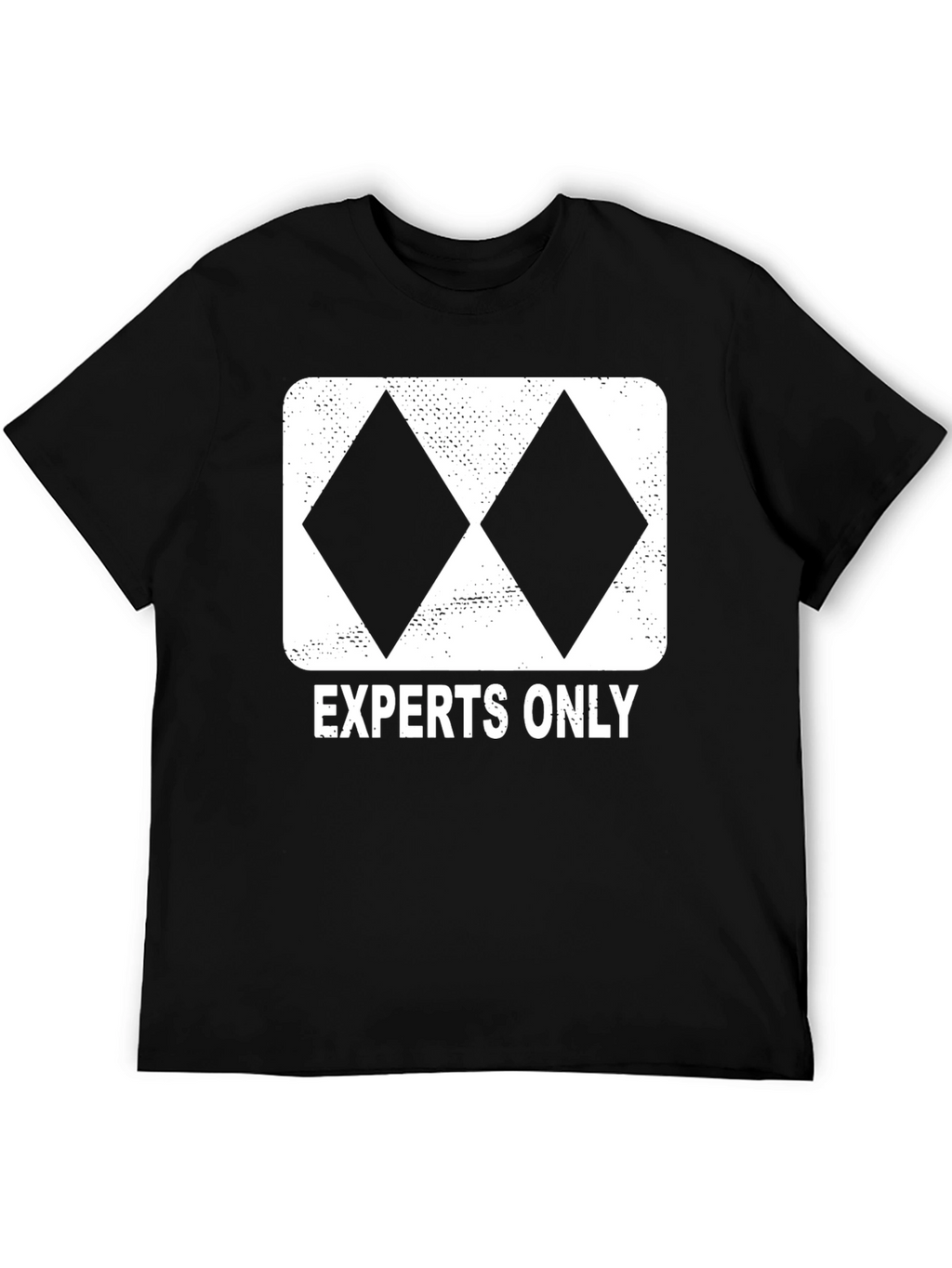 Experts Only Double Black Diamond Ski T-Shirt