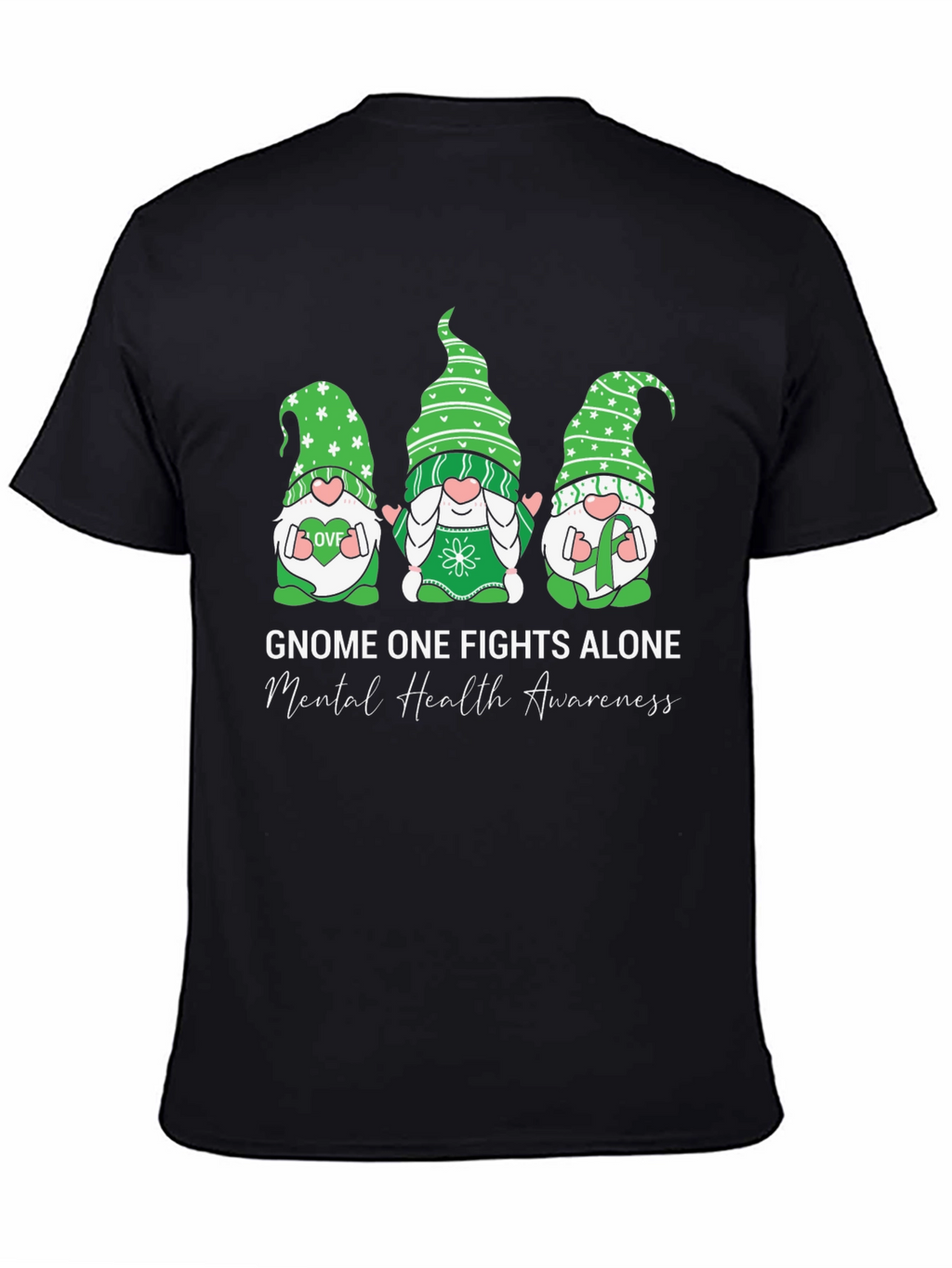 Mental Health Awareness Gnome T-Shirt