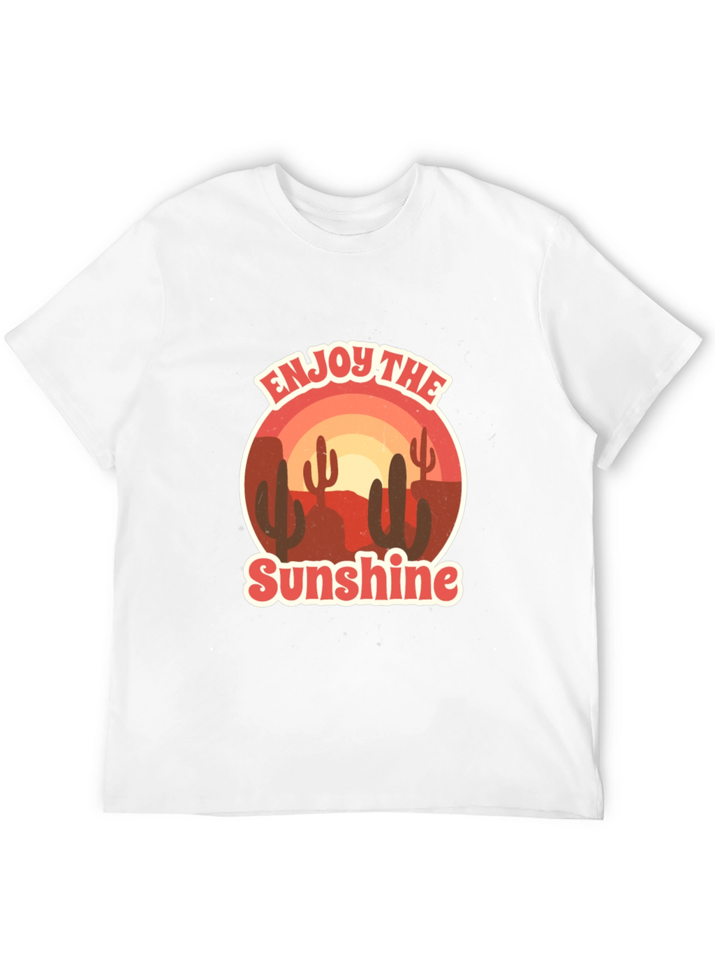 Enjoy the Sunshine Desert Graphic T-Shirt