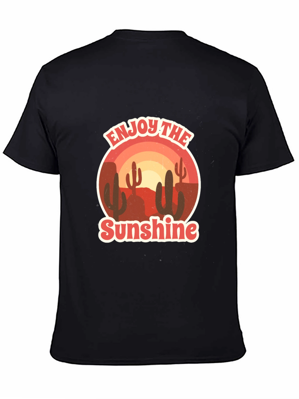 Enjoy the Sunshine Desert Graphic T-Shirt