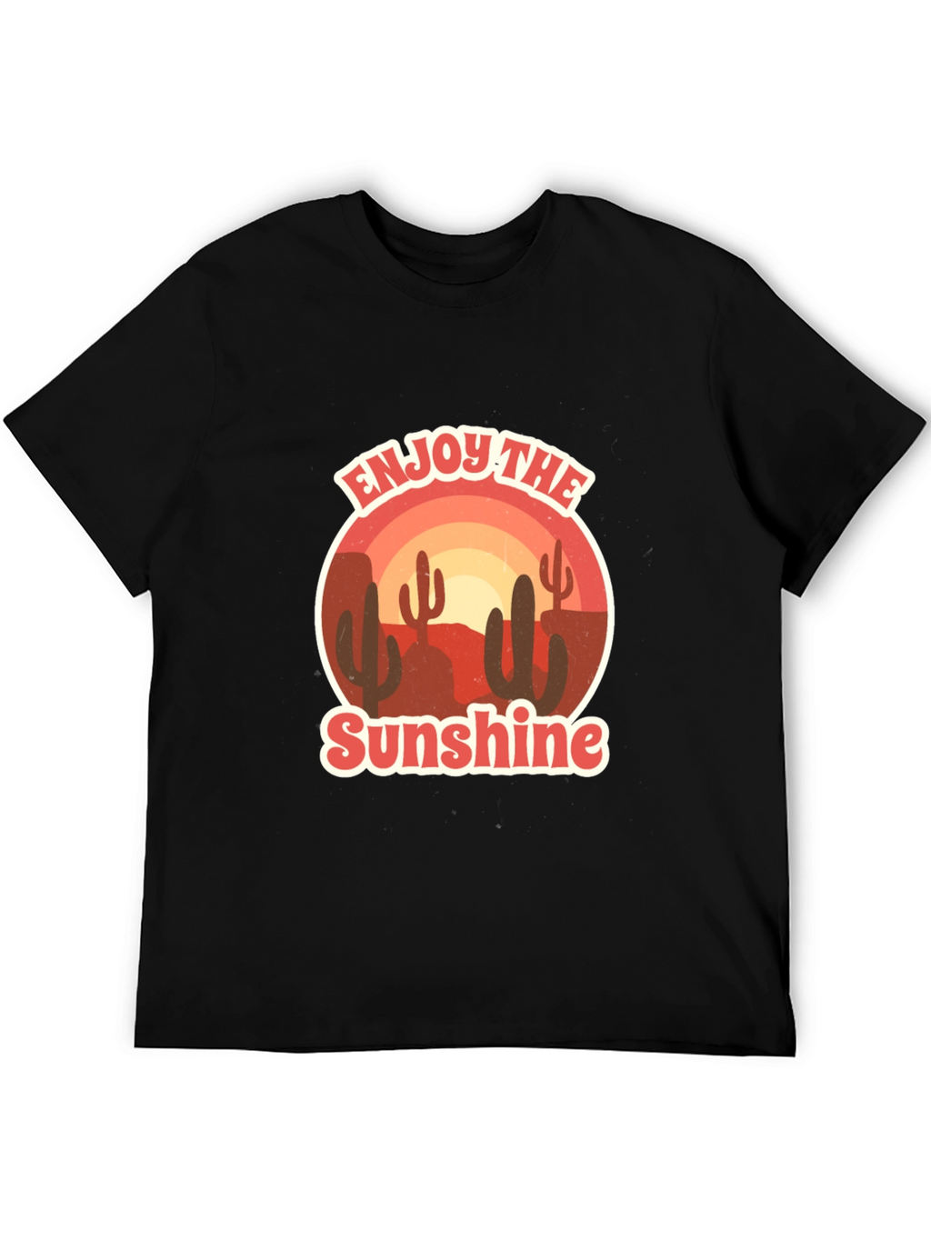 Enjoy the Sunshine Desert Graphic T-Shirt