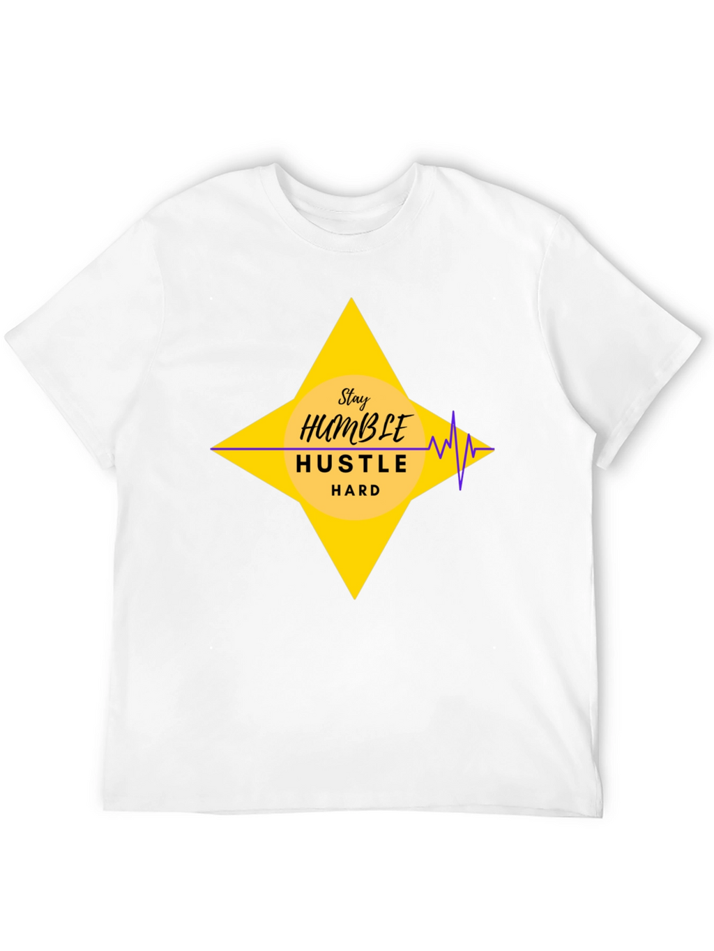 Stay Humble Hustle Hard Graphic T-Shirt