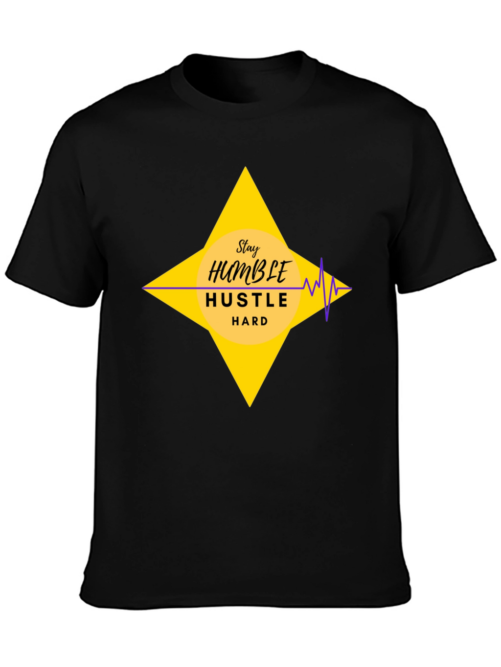 Stay Humble Hustle Hard Graphic T-Shirt