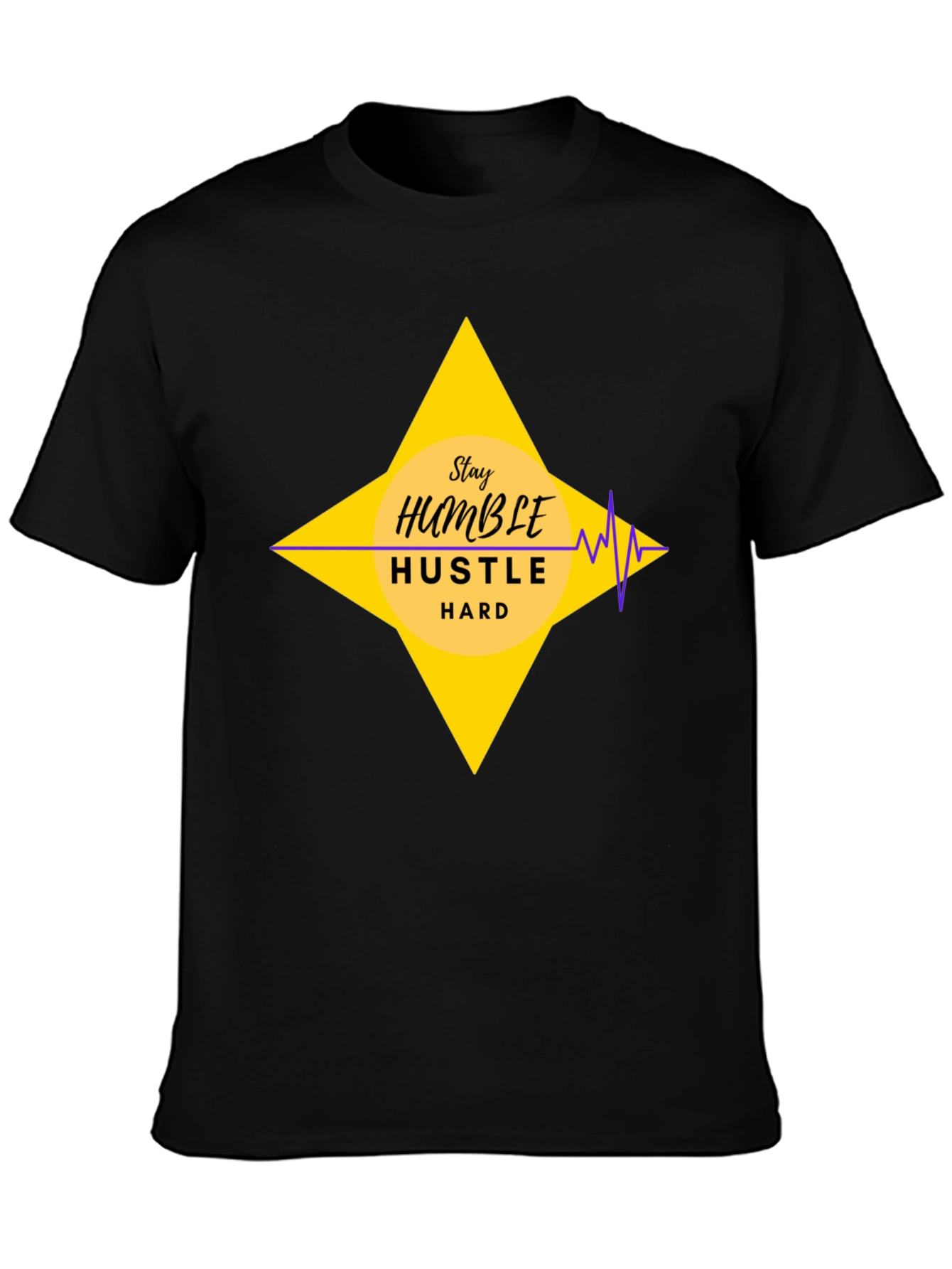 Stay Humble Hustle Hard Graphic T-Shirt