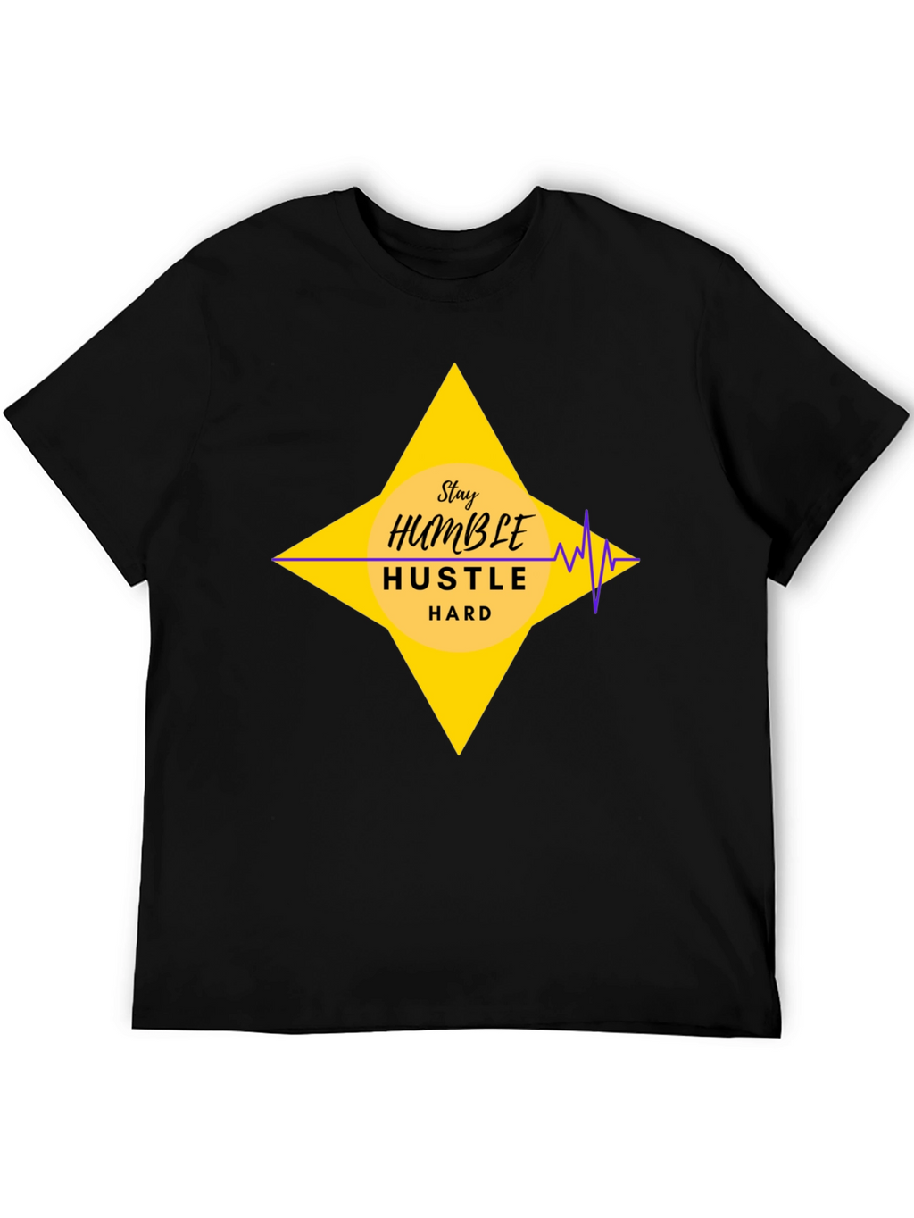 Stay Humble Hustle Hard Graphic T-Shirt