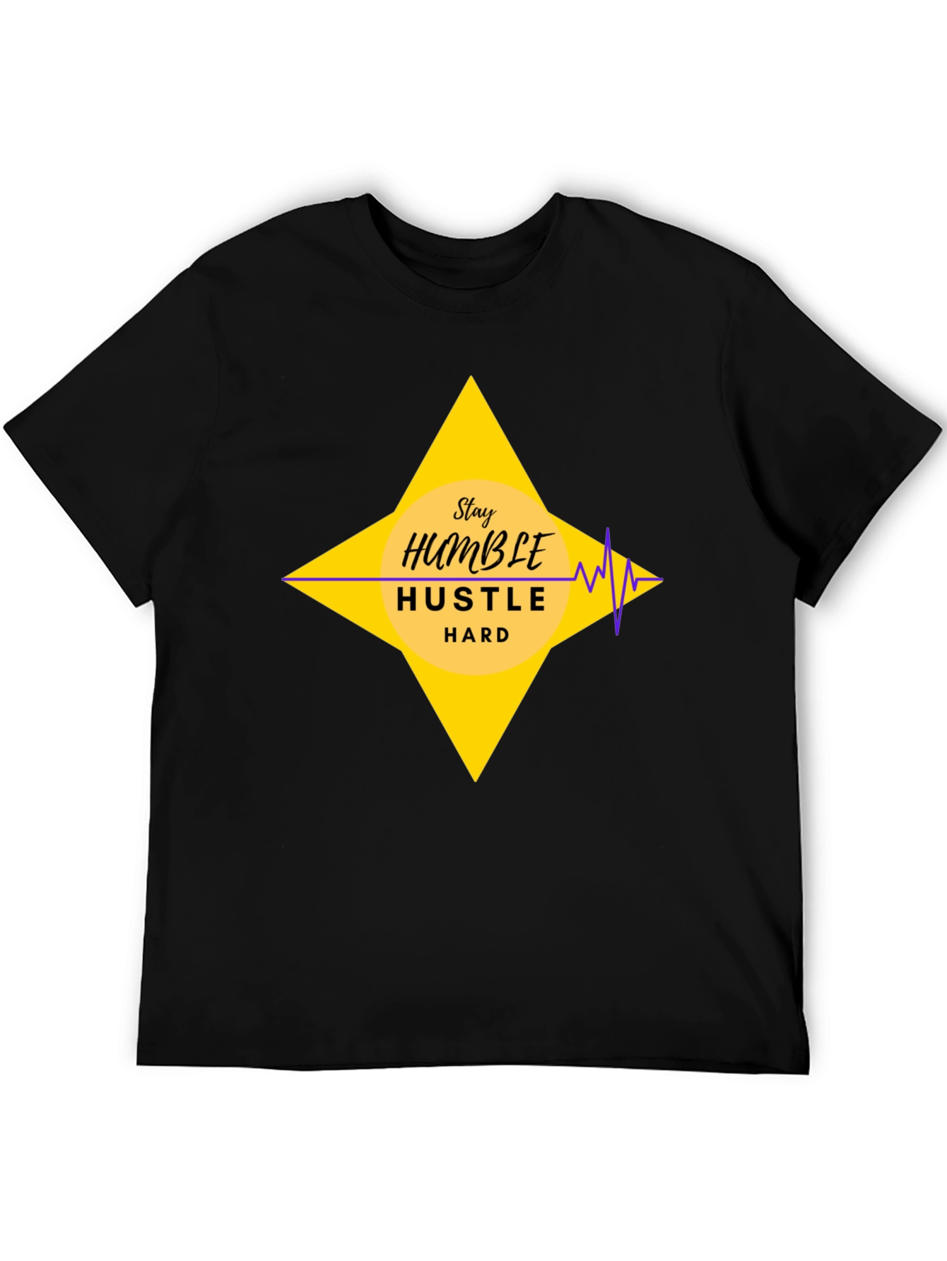 Stay Humble Hustle Hard Graphic T-Shirt